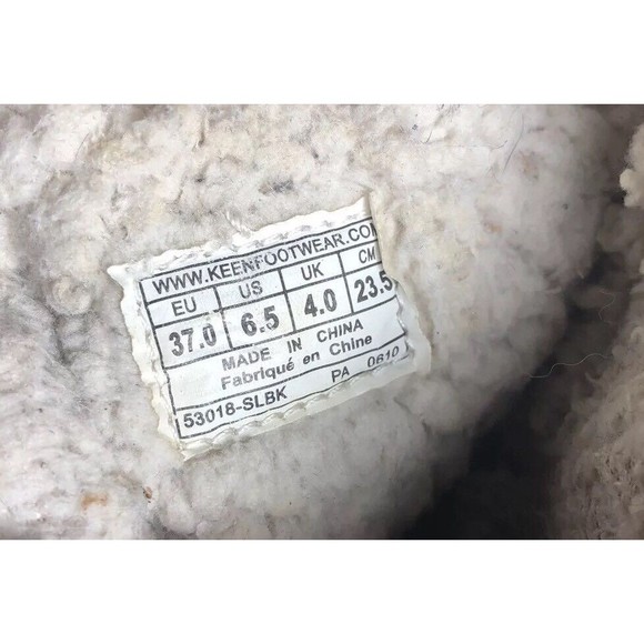 Keen Auburn Boot Suede Leather  Sweater Slip On Tall Boot Size 6.5. Brown EU 37 - Picture 9 of 9